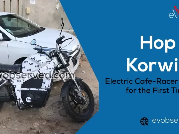 Hop Korwin Electric Cafe Racer Spotted for the First Time